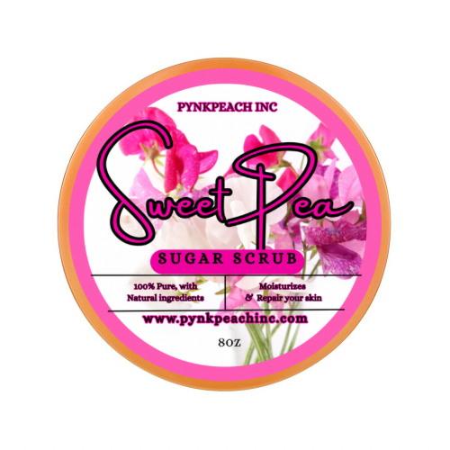 Sweet Pea Sugar Scrub