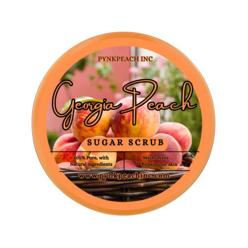 Georgia peach Sugar scrub