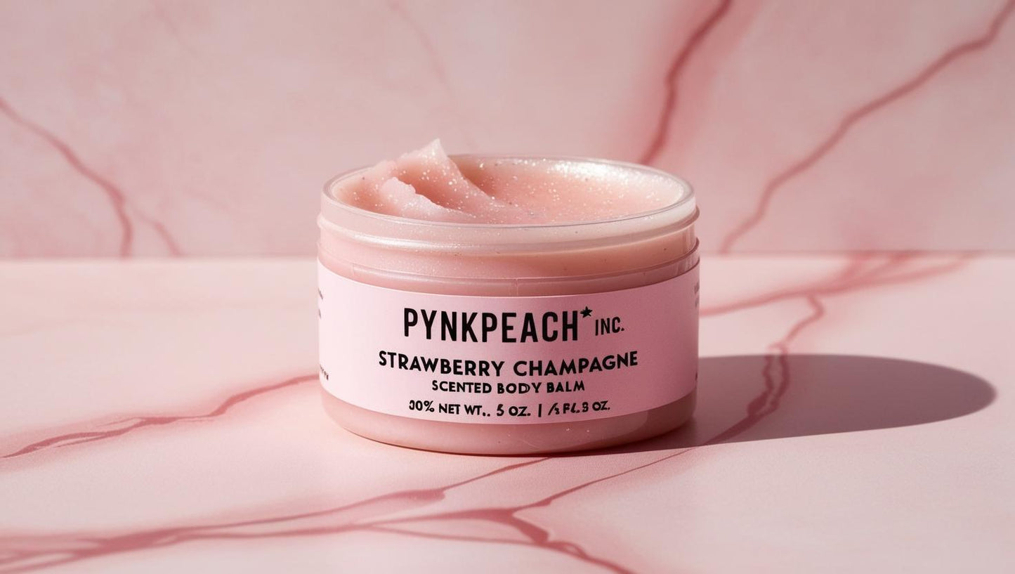 Strawberry champagne, body balm