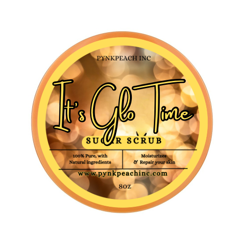 “It’s Glo Time” Sugar Scrub