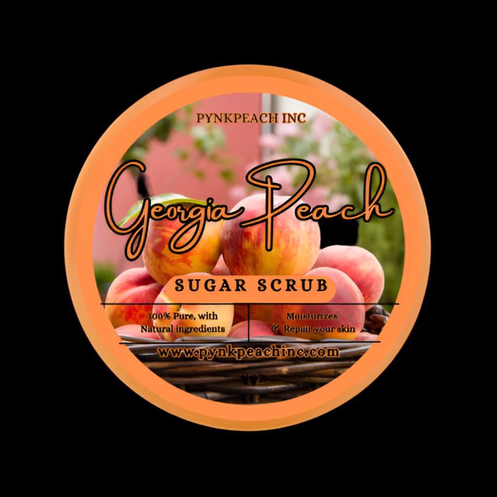 Georgia peach Sugar scrub