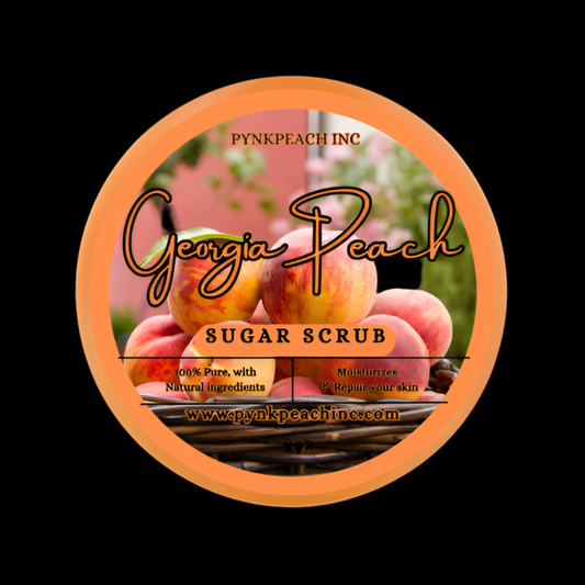 Georgia peach Sugar scrub