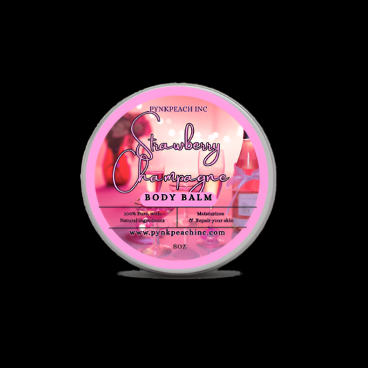 Strawberry champagne, body balm
