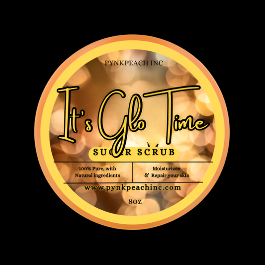 “It’s Glo Time” Sugar Scrub