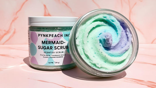 Mermaid sugar scrub